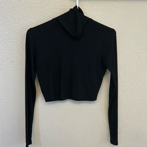 FULL TILT Essentials Womens Crop Turtleneck